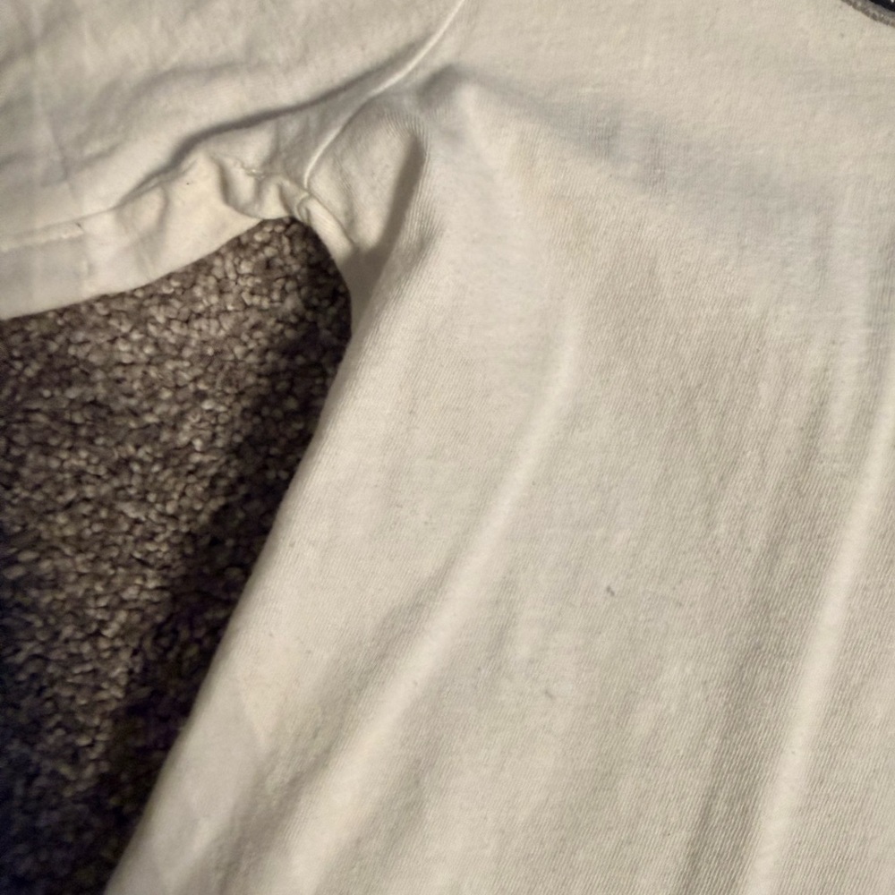 Ralph Lauren White and Navy Kids Short Sleeve Tee - Picture 4 of 6